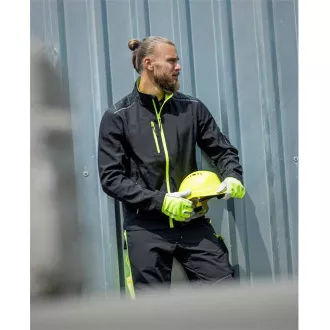 Softshelljacke ARDON®VISION schwarz-gelb | H9198/