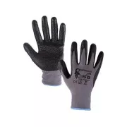 NAPA beschichtete Handschuhe, grau-schwarz, Größe