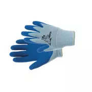 CHUNKY Nylonhandschuhe. Latex. dl blau