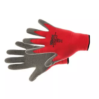 ROCKING RED Nylonhandschuhe. l