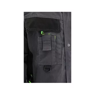Bluse CXS SIRIUS LUCIUS, Herren, grau-grün, Größe