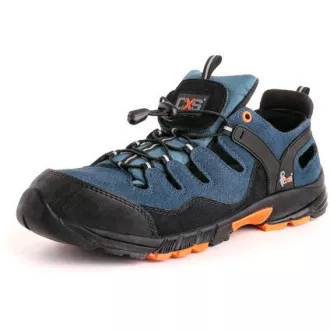 Sandalenschuhe CXS LAND CABRERA S1, Stahl, schwarz-blau, Gr