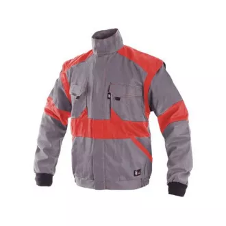 Bluse CXS LUXY EDA, Herren, grau-rot, Gr Bluse CXS LUXY EDA, Herren, grau-rot, Gr