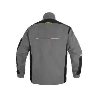 Bluse CXS STRETCH, Herren, grau-schwarz, Größe