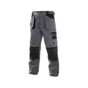Taillenhose CXS ORION TEODOR, Winter, Herren, grau-schwarz, Gr.