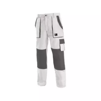 Taillenhose CXS LUXY JOSEF, Herren, weiß-grau, Größe Taillenhose CXS LUXY JOSEF, Herren, weiß-grau, Größe