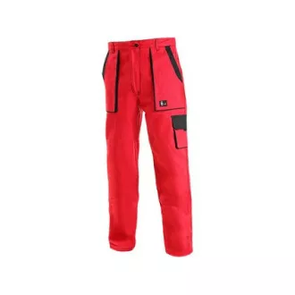 Taillenhose CXS LUXY ELENA, Damen, rot-schwarz, Gr Taillenhose CXS LUXY ELENA, Damen, rot-schwarz, Gr