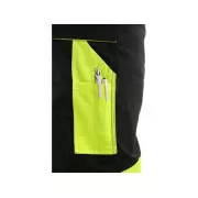 Taillenhose CXS SIRIUS BRIGHTON, Winter, Herren, schwarz-gelb, Größe