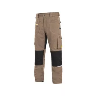 CXS STRETCH Hose, Herren, beige-schwarz, Gr.