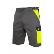 Shorts CXS PHOENIX ZEFYROS, Herren, grau-gelb, Größe