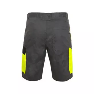 Shorts CXS PHOENIX ZEFYROS, Herren, grau-gelb, Größe