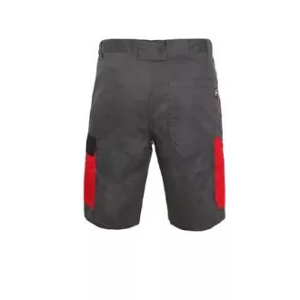 Shorts CXS PHOENIX ZEFYROS, Herren, grau-rot, Größe
