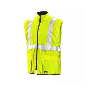 Herren Reflexjacke LONDON, 5in1, gelb-blau, Gr
