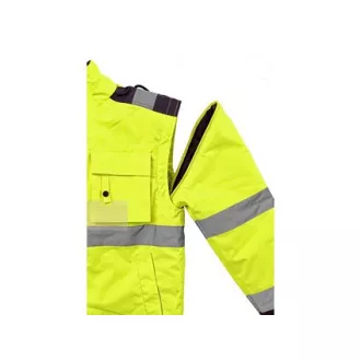 Jacke LUTON, Warnung, gelb-blau, Größe Jacke LUTON, Warnung, gelb-blau, Größe