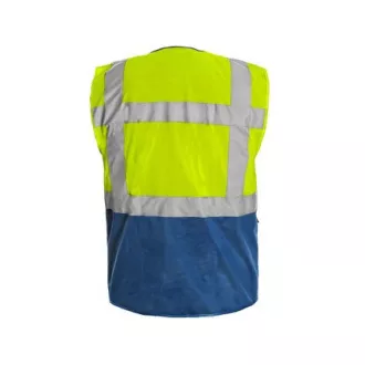 BOLTON Weste, Warnung, gelb-blau, Größe BOLTON Weste, Warnung, gelb-blau, Größe