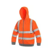 FROME-Sweatshirt, orange, Größe