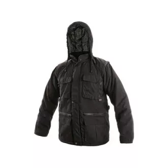 Herren Winterjacke GEORGIA, schwarz, Größe