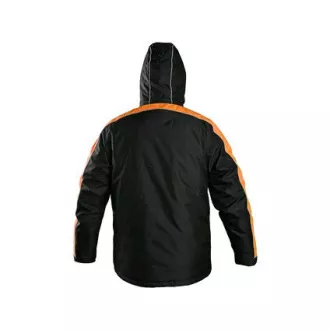 Jacke CXS BRIGHTON, Winter, schwarz-orange, Größe