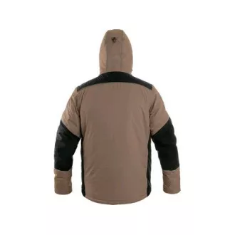 Jacke CXS BALTIMORE, Herren, beige - schwarz, Gr