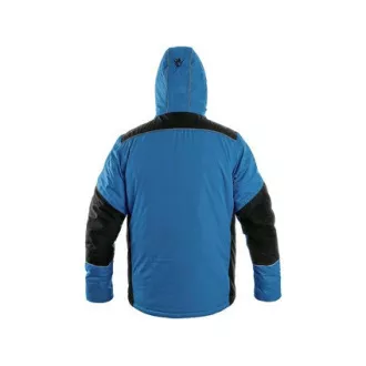 Jacke CXS BALTIMORE, Herren, mittelblau - schwarz, Größe