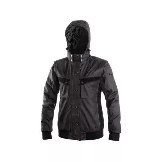 Jacke CXS IRVINE, Winter, Damen, grau-schwarz, Größe Jacke CXS IRVINE, Winter, Damen, grau-schwarz, Größe