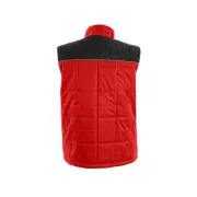 Herren Winterweste SEATTLE, rot-schwarz, Gr