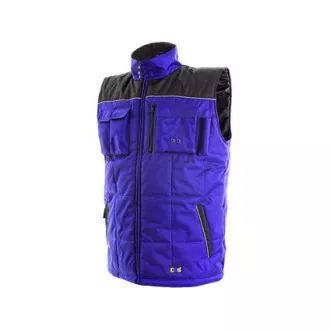 Herren Winterweste SEATTLE, blau-schwarz, Gr Herren Winterweste SEATTLE, blau-schwarz, Gr
