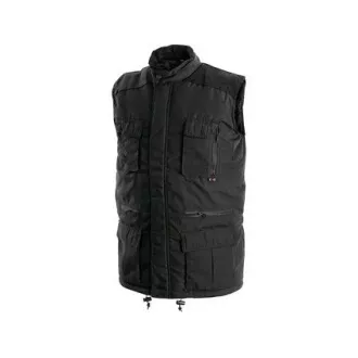 Herren Winterweste OHIO, schwarz, Größe Herren Winterweste OHIO, schwarz, Größe