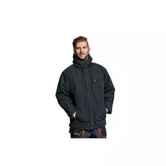 EMERTON Winterjacke schwarz / orange EMERTON Winterjacke schwarz / orange