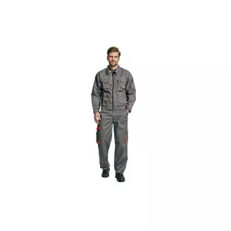 DESMAN Jacke grau / orange
