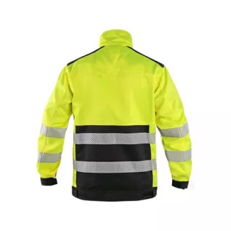Bluse CXS BENSON Warning, Herren, gelb-schwarz, Größe