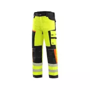 CXS BENSON Warnhose, Herren, gelb-schwarz, Größe