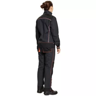 KNOXFIELD LADY Jacke anthrazit / rot KNOXFIELD LADY Jacke anthrazit / rot