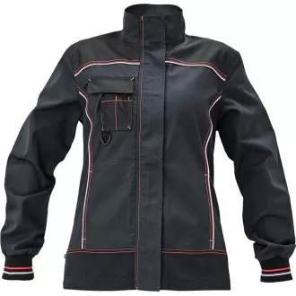 KNOXFIELD LADY Jacke anthrazit / rot KNOXFIELD LADY Jacke anthrazit / rot