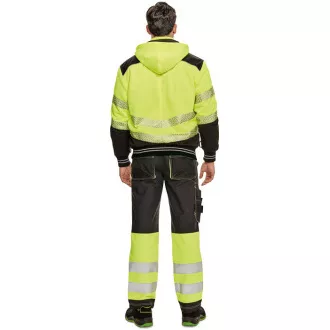 KNOXFIELD PROFI HV Frotteejacke gelb KNOXFIELD PROFI HV Frotteejacke gelb