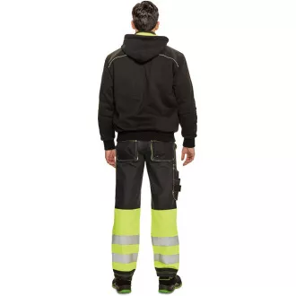 KNOXFIELD PROFI HV Frotteejacke gelb KNOXFIELD PROFI HV Frotteejacke gelb
