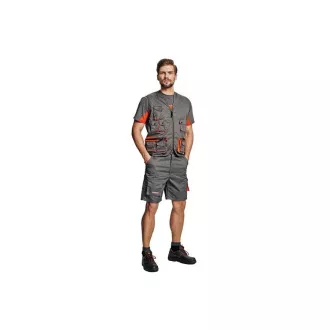 DESMAN Shorts grau / orange DESMAN Shorts grau / orange