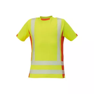 LATTON HV T-Shirt gelb / orange