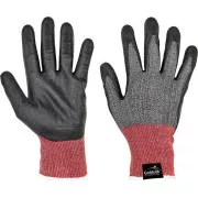 PARVA FH Schnittschutzhandschuh schwarz / grau