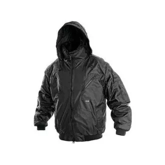 Herren Winterjacke PILOT, schwarz, Größe Herren Winterjacke PILOT, schwarz, Größe