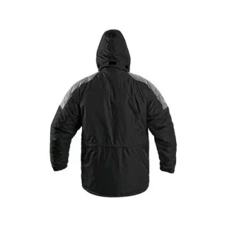 Herren Winterjacke FREMONT, schwarz-grau, Gr Herren Winterjacke FREMONT, schwarz-grau, Gr