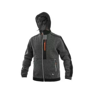 Jacke CXS INDIANAPOLIS, Herren, grau - schwarz - orange, Größe Jacke CXS INDIANAPOLIS, Herren, grau - schwarz - orange, Größe