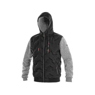 Jacke CXS FLINT, Herren, schwarz - grau, Gr