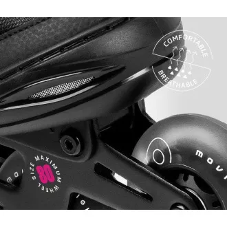 Rollschuhe Movino Cruzer Two, Rosa