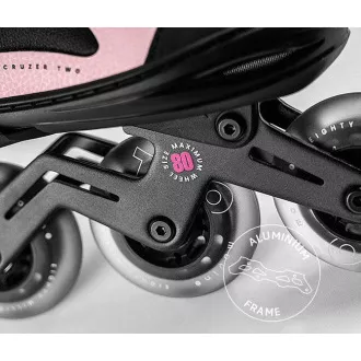 Rollschuhe Movino Cruzer Two, Rosa
