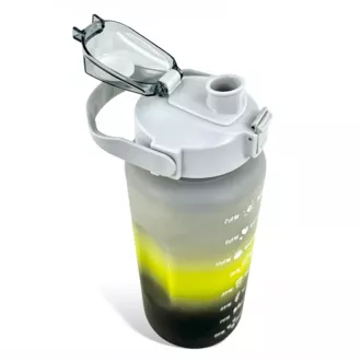 Motivations-Sportflasche 3in1, 2000 ml   900 ml   300 ml