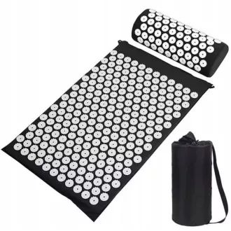 Akupressur PREMIUM Übungsmatte mit Kissen 67x42x2 cm Akupressur PREMIUM Übungsmatte mit Kissen 67x42x2 cm