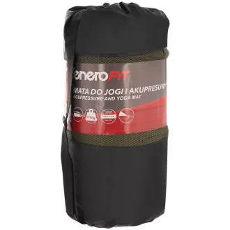 Akupressur PREMIUM Übungsmatte mit Kissen 67x42x2 cm