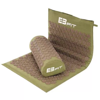 Akupressur PREMIUM Übungsmatte mit Kissen 67x42x2 cm