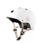Movino Weiß-Rose Freestyle-Helm